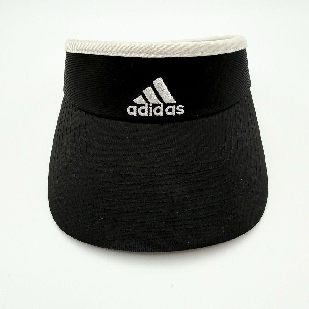 Adidas Aeroready Match Visor Golf Tennis Athletic Sports Hat Adult Womens Black